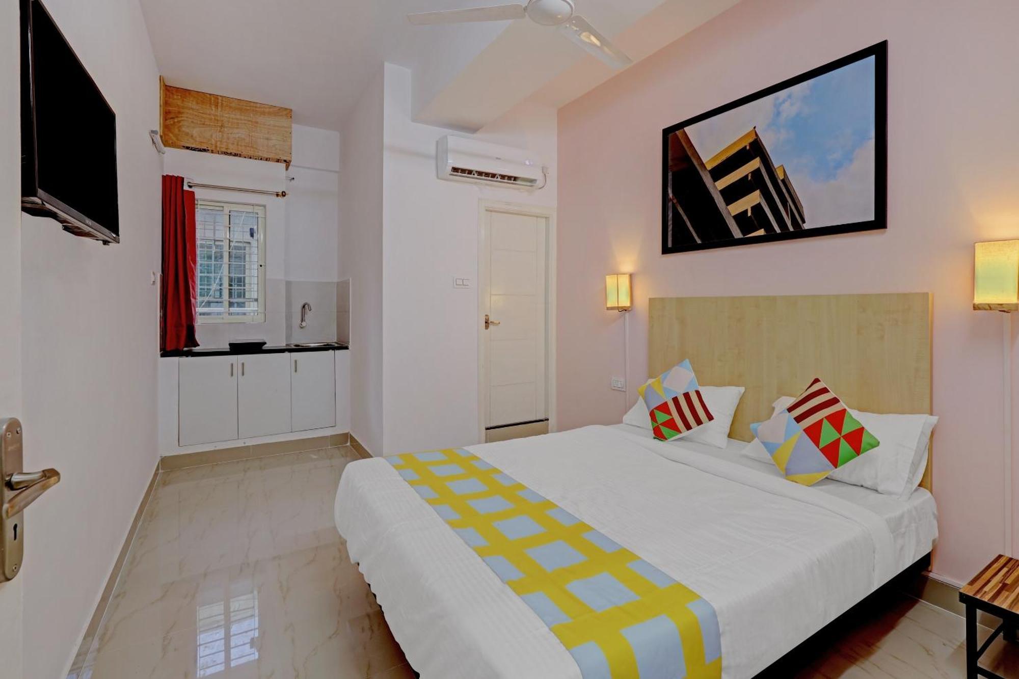 העיר בנגלור Hotel O Home Compact Studio Kr Puram Near Phoenix Marketcity מראה חיצוני תמונה